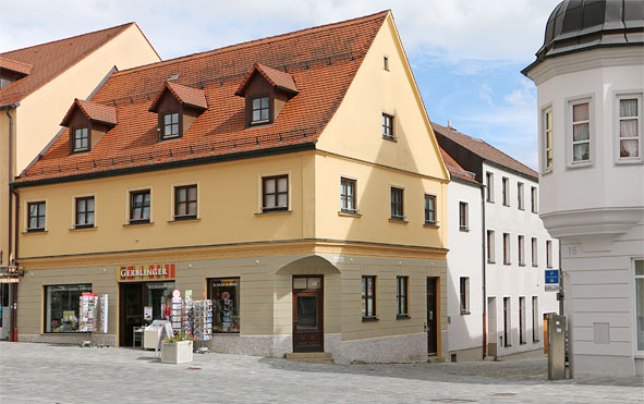 Sanierung Wohn- und Geschäftshaus denkmalgeschützt in Friedberg, Ludwigstrasse
