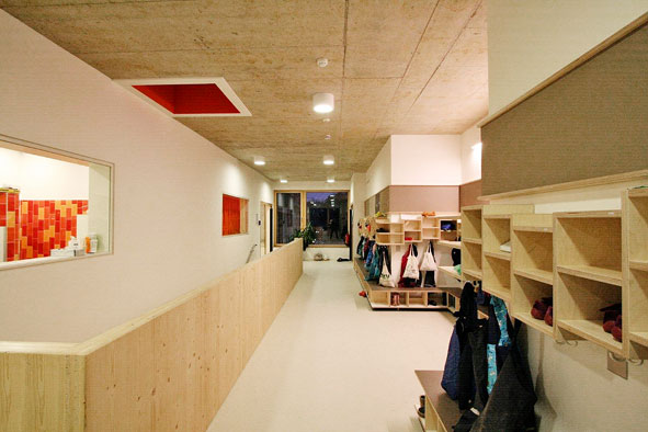 Neubau Evangelischer Kindergarten Friedberg Bay / Hicker Architekten 2014