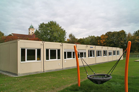 Evangelischer Kindergarten Interimsbau Friedberg 2013