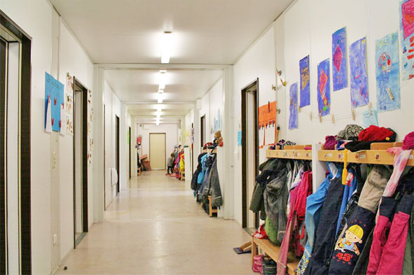 Evangelischer Kindergarten Interimsbau Friedberg 2013