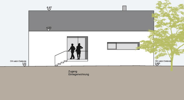 Haus am Hang _ Neubau EFH 2013, Harthausen - hicker architekten Friedberg