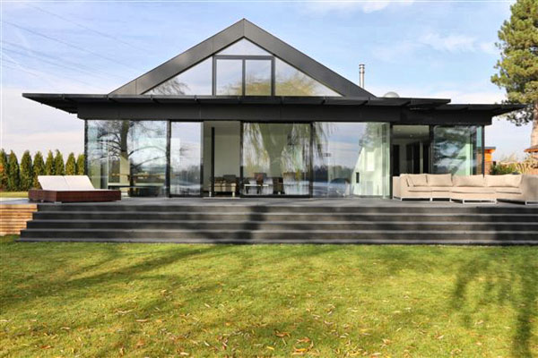 Neubau Haus am See II durch Hicker Architekten 2015