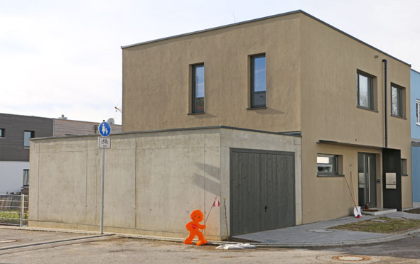 Neubau 2015 Reiheneckhaus durch hicker architekten 2015