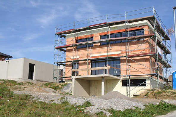 Neubau eine EFH mit Doppelgarage in Horgau