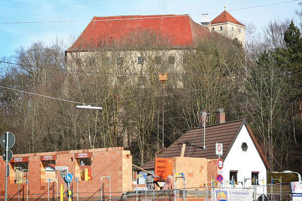Wohnen am Schlosspark Friedberg - Baufortschritt