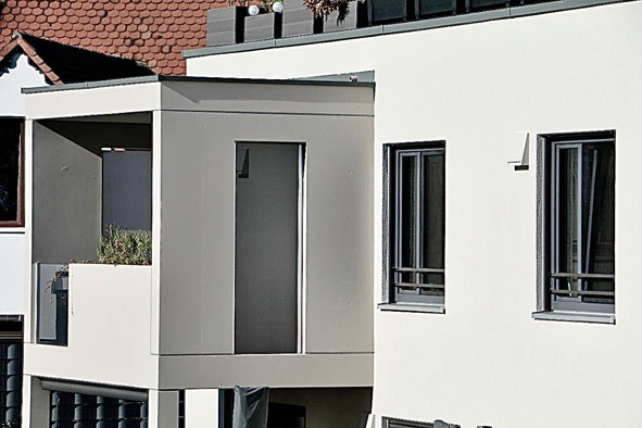 Neubau Mehrfamilienhaus Friedberg 2016 - hicker architekten bda