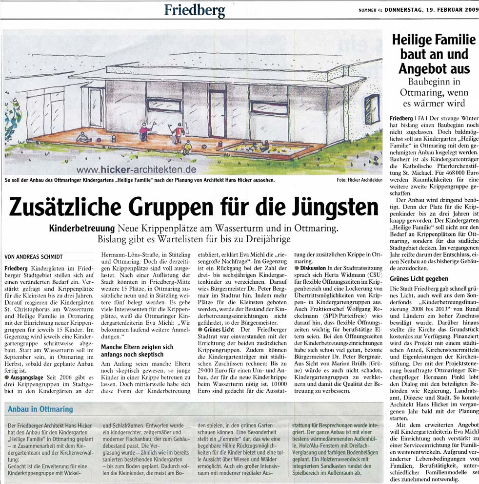 Hicker architekten Presse Edition Schwaben