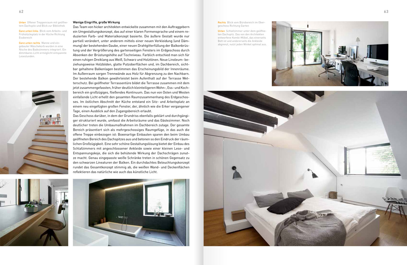 Hicker architekten Presse - Auszug aus dem Buch von Thomas Drexel 2017: Reihen- und Doppelhäuser umbauen, modernisieren und erweitern" mit Haus 23